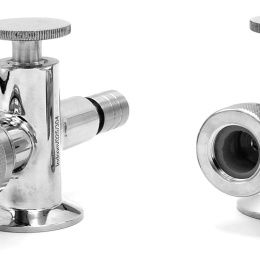 Indicateur de niveau, connexion Clamp, partie supérieure et inférieure