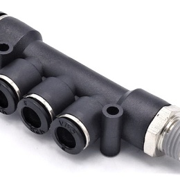 Composante séparatrice réduite avec filetage