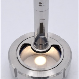 Contre-écrou avec éclairage LED, à souder DN80