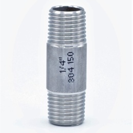 Mamelon tube mâle, inox type 310 1/4"