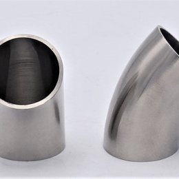 Coudes, à souder 45° | DN25 (28x1,5mm), inox