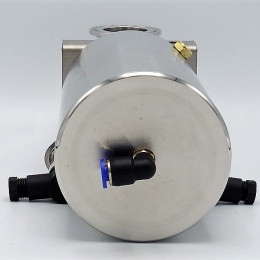 Vannes papillon pneumatiques, en inox, tri CLAMP | DN40