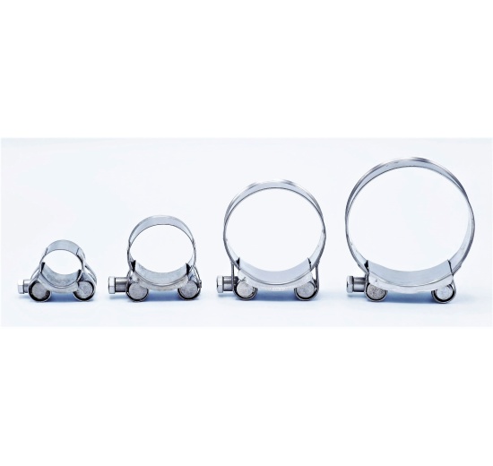 Colliers des serrages pour tuyaux en inox GBS PW4