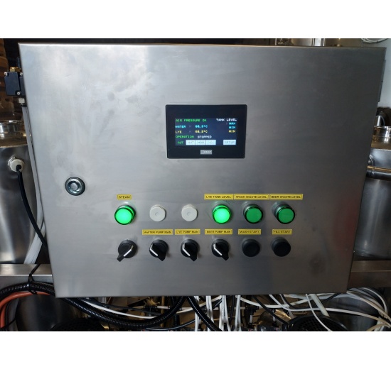 Machine de lavage et de remplissage KEG automatique