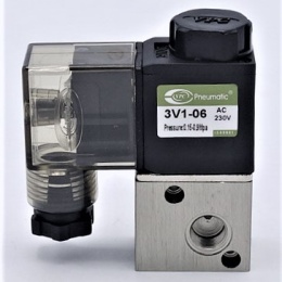 Distributeurs électromagnétiques 3/2, G 1/8", AC230V
