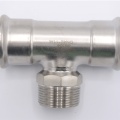 Pièce en T, pressage, F/M (filetage extérieur)/F | 42_1 1/4"_42