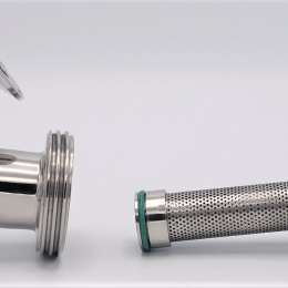 Filtre à tamis en Y inox sanitanaire CLAMP type C-C