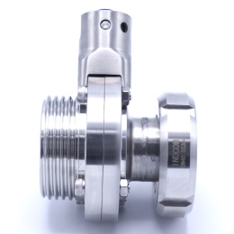 Vannes papillon DIN avec raccord DIN 11851 complet| DN15-DN65