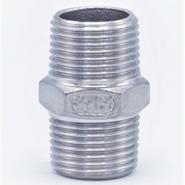 Mamelon double avec hexagone type 340 3/8"