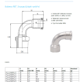 Coude 90°, raccord à sertir / filetage intérieur