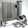 Filtre tubulaire – filtre à moût, raccordement: CLAMP DN50 (collier clamp 64mm)