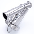 Filtre à tamis en Y inox sanitanaire CLAMP type C-C