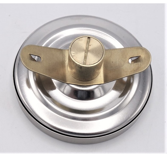 Thermomètres bimétalliques en acier inoxydable, applique pour tube fixation par collier ressort