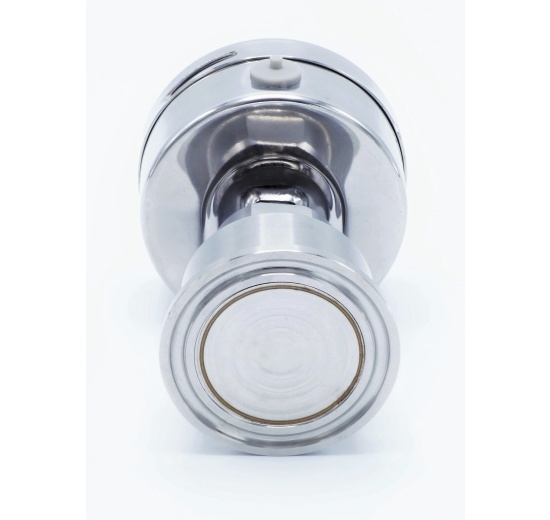 Manomètre 63 mm (raccordement arrière) avec membrane de séparation CLAMP DIN 32676 0-4 bar, (clamp-50,5mm)