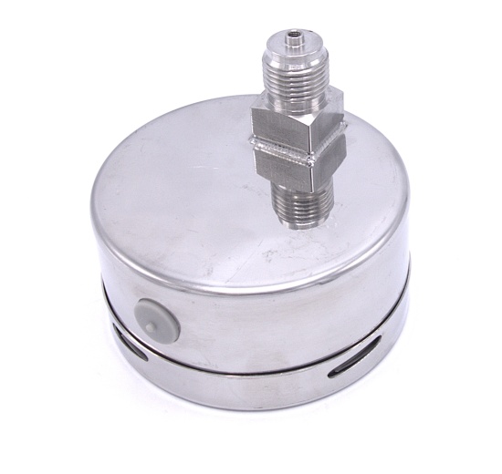 Manomètres avec raccordement arrière (axial), cadran 100 mm