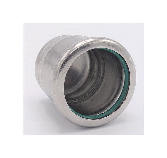 Capuchon d'extrémité, raccords à sertir, acier inoxydable F 28 mm