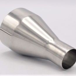 Acier inoxydable Réductions concentriques, à souder S-S, longues DN 65/32