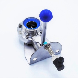 Support de capteur à induction pour vannes papillon à commande manuelle