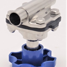 Vanne à membrane, type de soudage S-S, EPDM | DN20