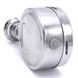 Manomètre avec séparateur à membrane en inox - CLAMP, cadran 100 mm, (K50.5 mm)