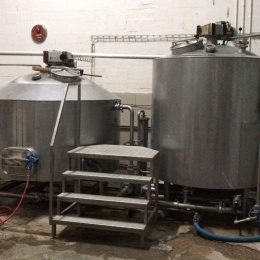 Salle de brassage 2 cuves 20HL
