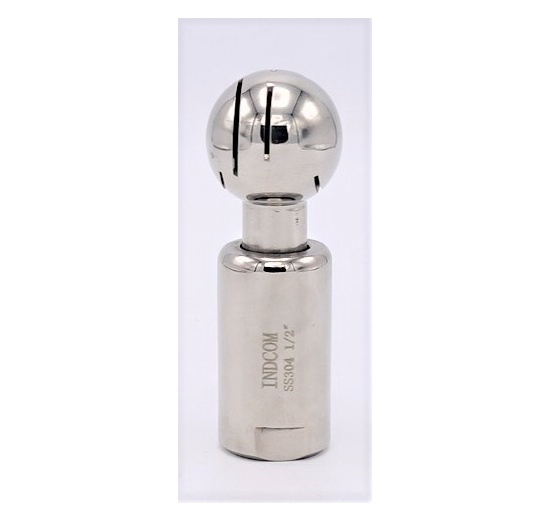 Boule de nettoyage rotative, filetée