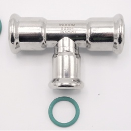 Pièce en T, pressage, réduite F/F/F 18_15_18