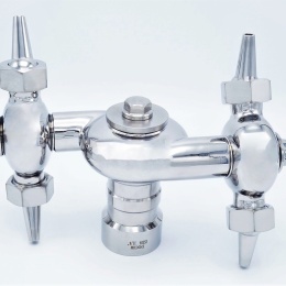 Boule de nettoyage rotative à jet, filetée | 5/4”