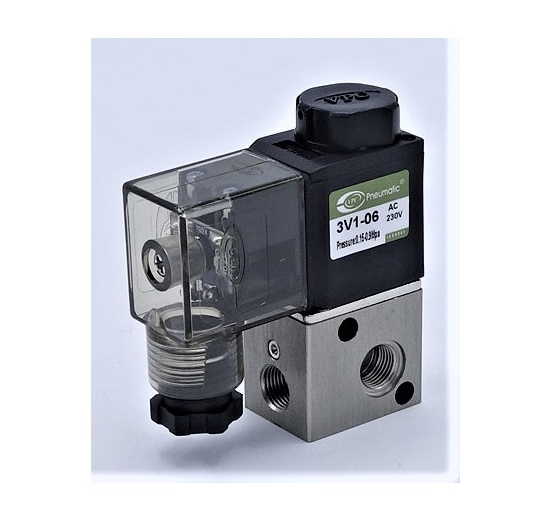 Distributeurs électromagnétiques 3/2, G 1/8", AC230V