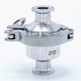 Clapet anti-retour, en inox, CLAMP DIN32676