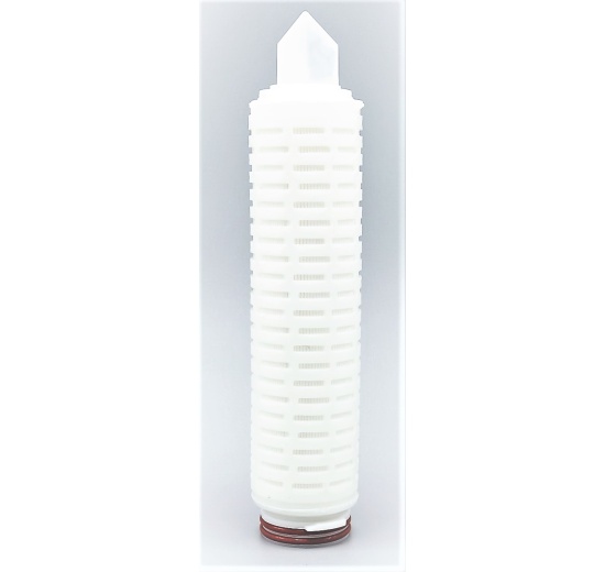 La cartouche filtrant plissée pour le corps de filtration