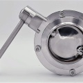 inox vanne papillon DN80 soudée type S-S