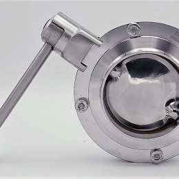 inox vanne papillon DN80 soudée type S-S