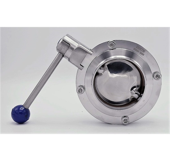 inox vanne papillon DN80 soudée type S-S