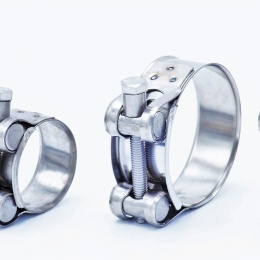 Colliers des serrages pour tuyaux en inox GBS PW4