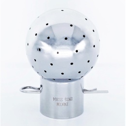 Boule de nettoyage fixe, à goupilles, inox