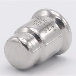 Capuchon d'extrémité, raccords à sertir, acier inoxydable F,18 mm
