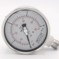 Manomètre avec raccordement inférieur (radiale), cadran 100mm de 0 à 4 bar (1/2")