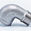 Coudé fileté inox mâle/femelle type 304_ 90° | 3/8"