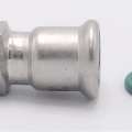Adaptateur de pressage/filetage externe, inox 18 mm_1/2"