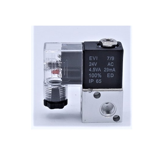 Elektromagnetický rozvaděč 3/2, G 1/8", AC24V
