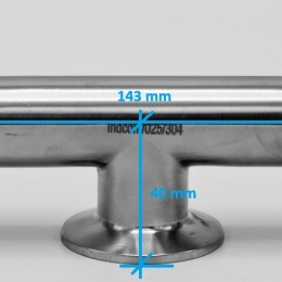 Tri CLAMP equal tee | court DN25 (K50.5)