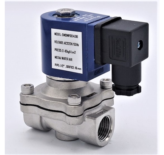 Vannes électromagnétiques 2/2, G 1/2", AC230V| NC (orifice 16 mm)