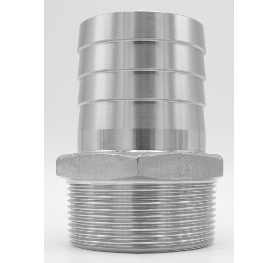 Hose raccord de tuyau connecteur type 337 inox, 2" (diamètre extérieur 51 mm)