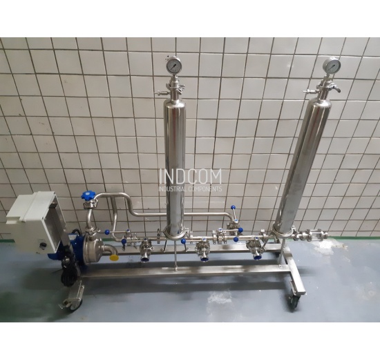 Equipement de microfiltration de cidre