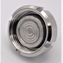 Inox Séparateurs à membrane, vis d'alimentation DIN 11851