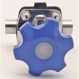 Vanne à membrane, type de soudage S-S, EPDM | DN20