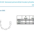 Joint pour écrou aveugle SMS, EPDM DN25