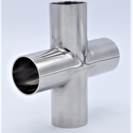 Croix, à souder DN32 acier inoxydable