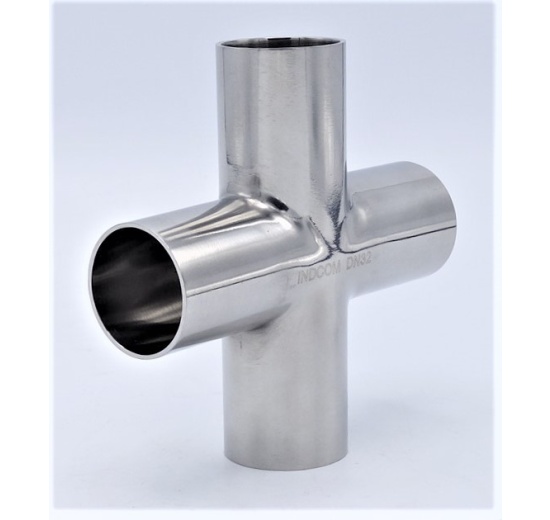 Croix, à souder DN32 acier inoxydable